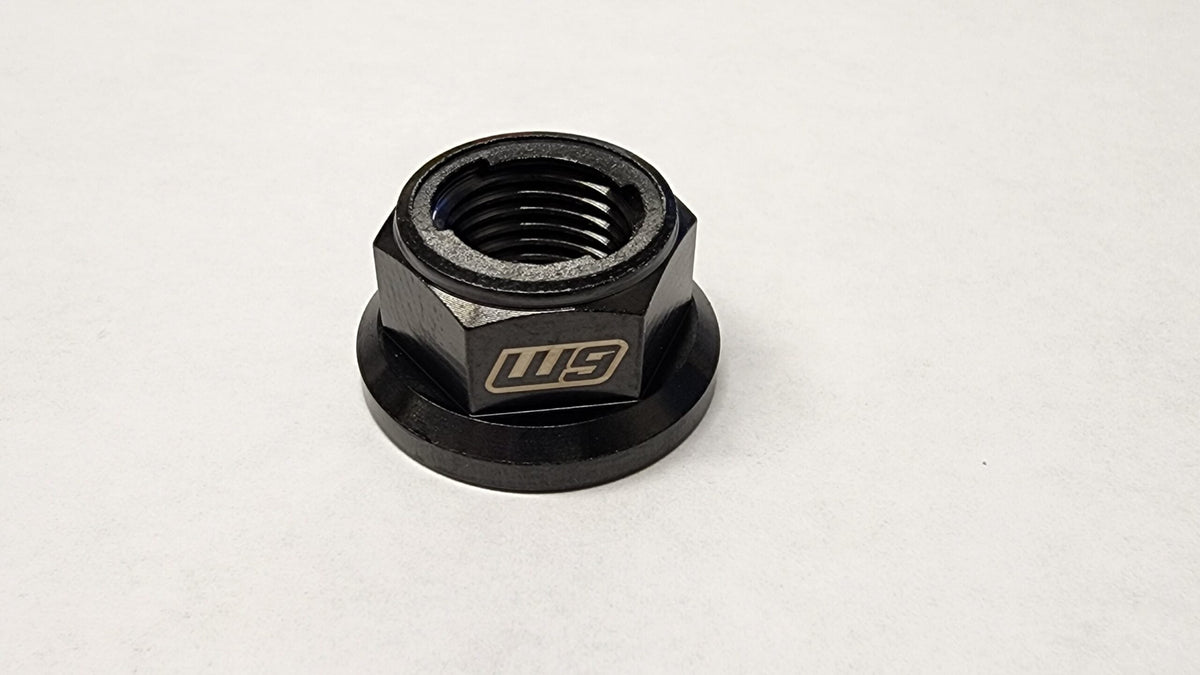 Warp 9 Titanium Rear Axle Replacement Nut
