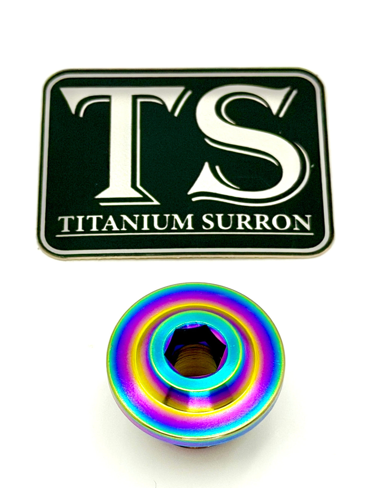 Titanium Surron Ultra Bee OEM Fork Bolt Kit