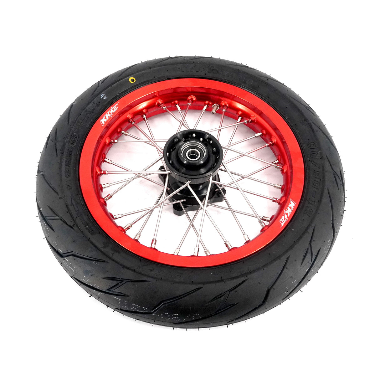 Pre-order KKE 1.85*12’‘ & 2.15*12’‘ E-Bike Mini Wheels Kit with Tires Fit For Rawrr Mantis X 2024-2025 Red Rims