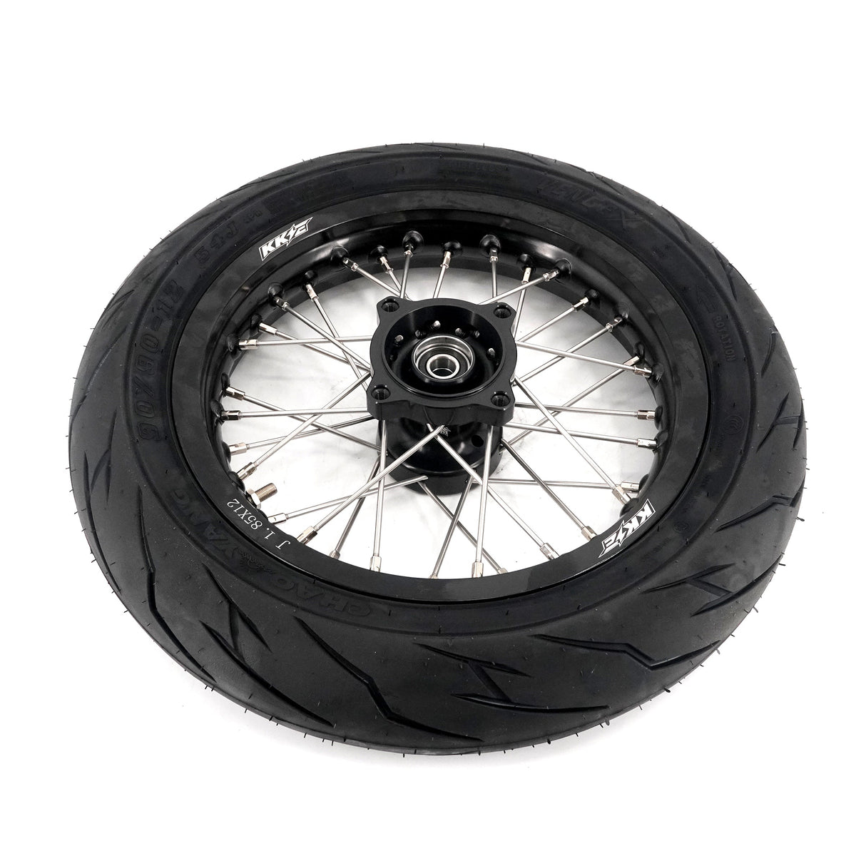 Pre-order KKE 1.85*12’‘ & 2.15*12’‘ E-Bike Mini Wheels Kit with Tires Fit For Rawrr Mantis X 2024-2025 Black