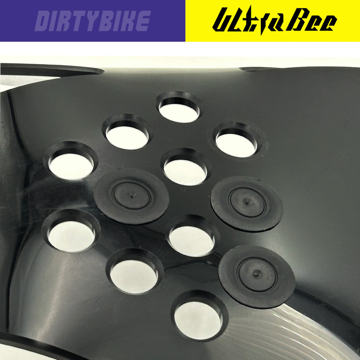 Hard Enduro Skid Plate Mud Plugs | Surron Ultra Bee