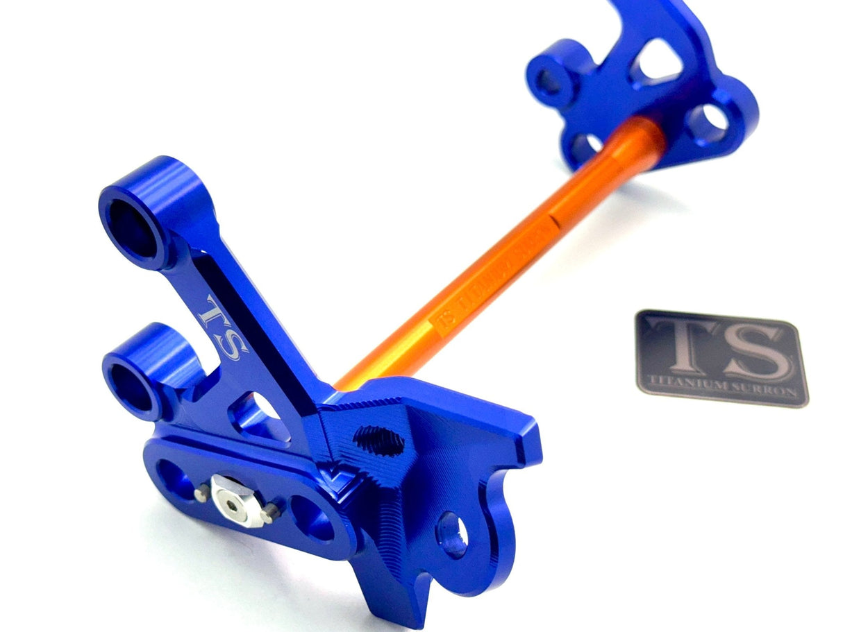 Custom CNC Aluminum Footpeg Bracket Assembly E-Ride Pro