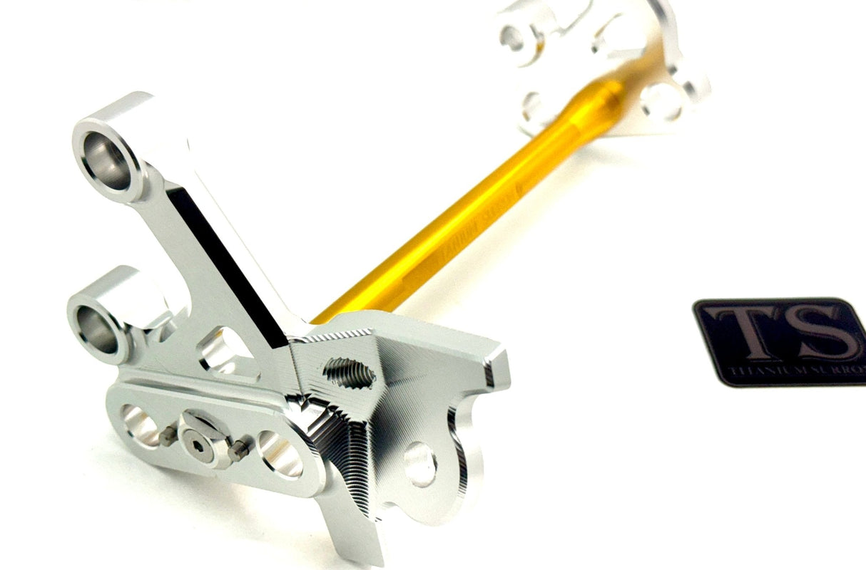 Custom CNC Aluminum Footpeg Bracket Assembly E-Ride Pro