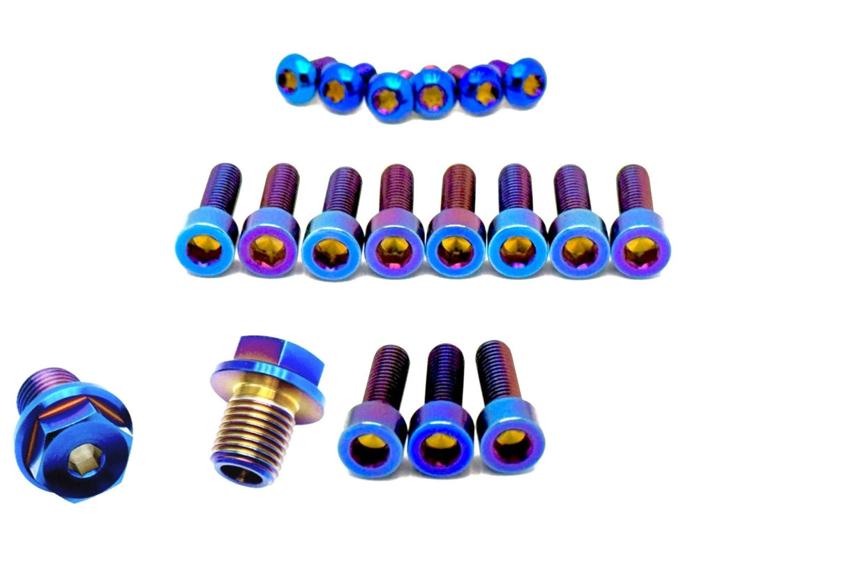 Titanium FastAce Fork Bolt Kits ALX13RC (2.0), AHX12RV (Gravitee), ALX32RC