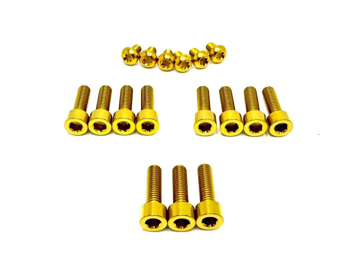 Titanium Bolt Kit for Sirris F43 Fork (21 Pieces)