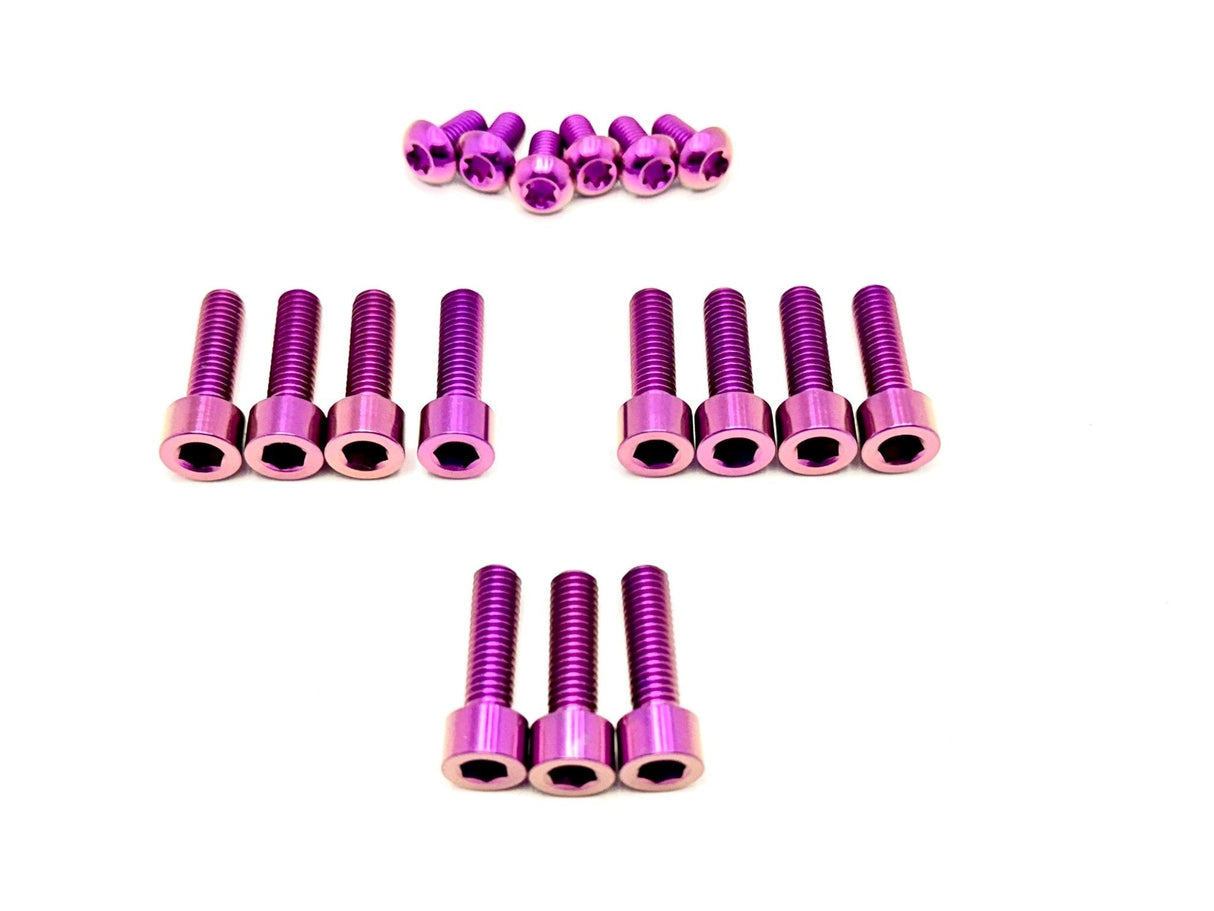 Titanium Bolt Kit for Sirris F43 Fork (21 Pieces)