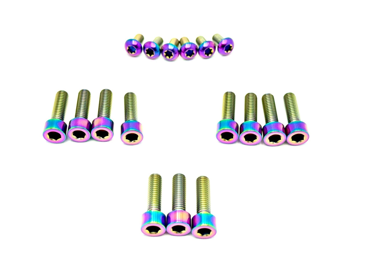 Titanium Bolt Kit for Sirris F43 Fork (21 Pieces)