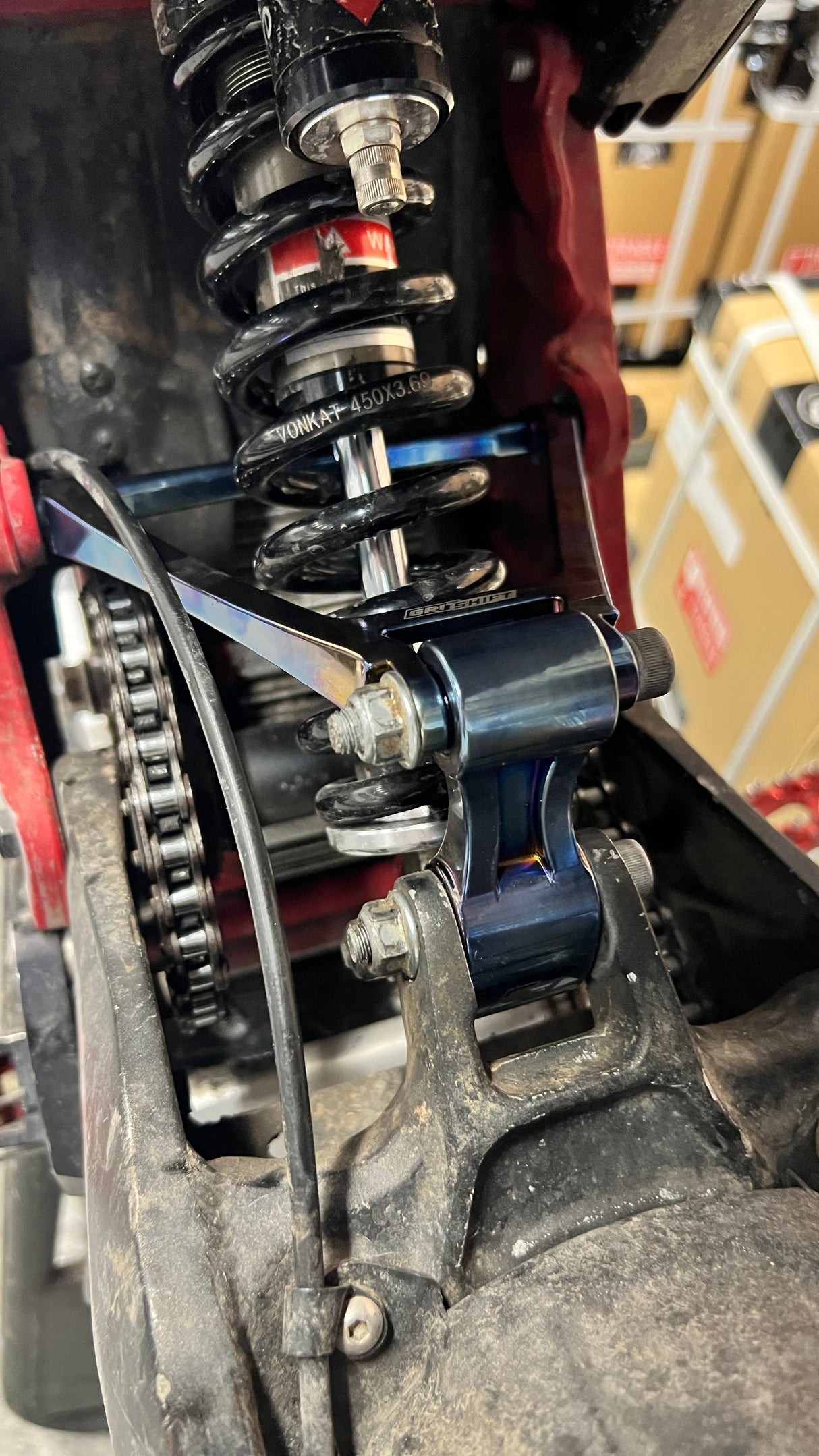 Heavy Hitter Titanium Linkage upgrade