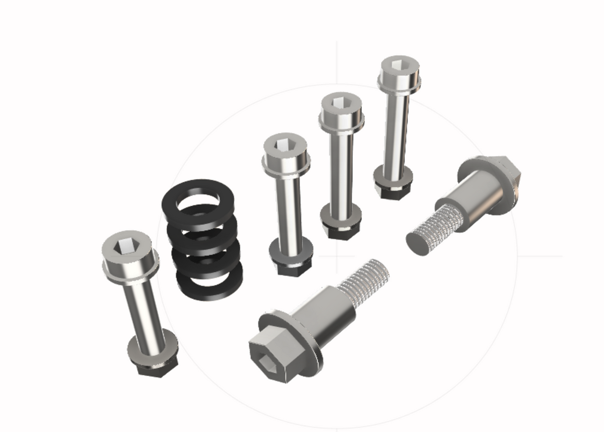 Heavy Hitter Titanium Suspension Hardware