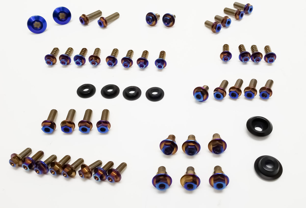 Suzuki Titanium Body Bolt Kit