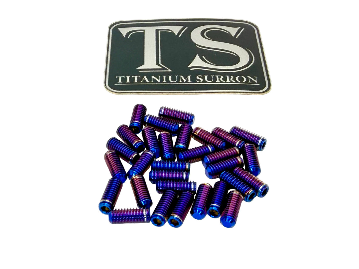 Titanium Grips for KyVex E-moto Pegs (1, 3, 10, or 31)