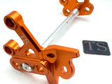 Custom CNC Aluminum Footpeg Bracket Assembly E-Ride Pro