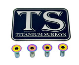 Titanium Baja Designs Headlight Cover Plate Bolts (4)