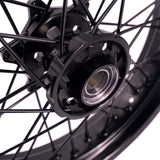 KKE 3.5*17'' & 4.25*17'' Supermoto Wheels Rims Fit STARK VARG MX EX Electric Dirt Bike All Black