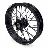 KKE 3.5*17'' & 4.25*17'' Supermoto Wheels Rims Fit STARK VARG MX EX Electric Dirt Bike All Black