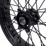 KKE 3.5*17'' & 4.25*17'' Supermoto Wheels Rims Fit STARK VARG MX EX Electric Dirt Bike All Black