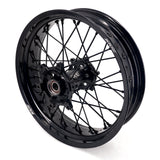 KKE 3.5*17'' & 4.25*17'' Supermoto Wheels Rims Fit STARK VARG MX EX Electric Dirt Bike All Black