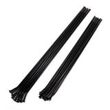 KKE Black Spoke Kit Black Niples Fit 2.15*18 Electric DirtBike Ultra Bee 2023-2025 Rear Wheel Rim