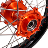 KKE 1.85-21" & 2.5-18" Motorcycle Tubed Spoke Wheels With Takasago EXCEL Rims Fit KTM790 Adventure R 2019-2022