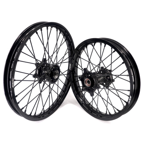 KKE Enduro 1.6*21" & 2.15*18" CNC Hub Electric Dirtbike Alloy Wheels Rims Fit STARK VARG All Black