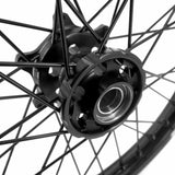KKE Enduro 1.6*21" & 2.15*18" CNC Hub Electric Dirtbike Alloy Wheels Rims Fit STARK VARG All Black