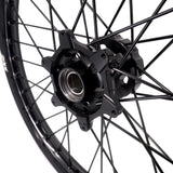KKE Enduro 1.6*21" & 2.15*18" CNC Hub Electric Dirtbike Alloy Wheels Rims Fit STARK VARG All Black