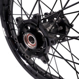 KKE Enduro 1.6*21" & 2.15*18" CNC Hub Electric Dirtbike Alloy Wheels Rims Fit STARK VARG All Black