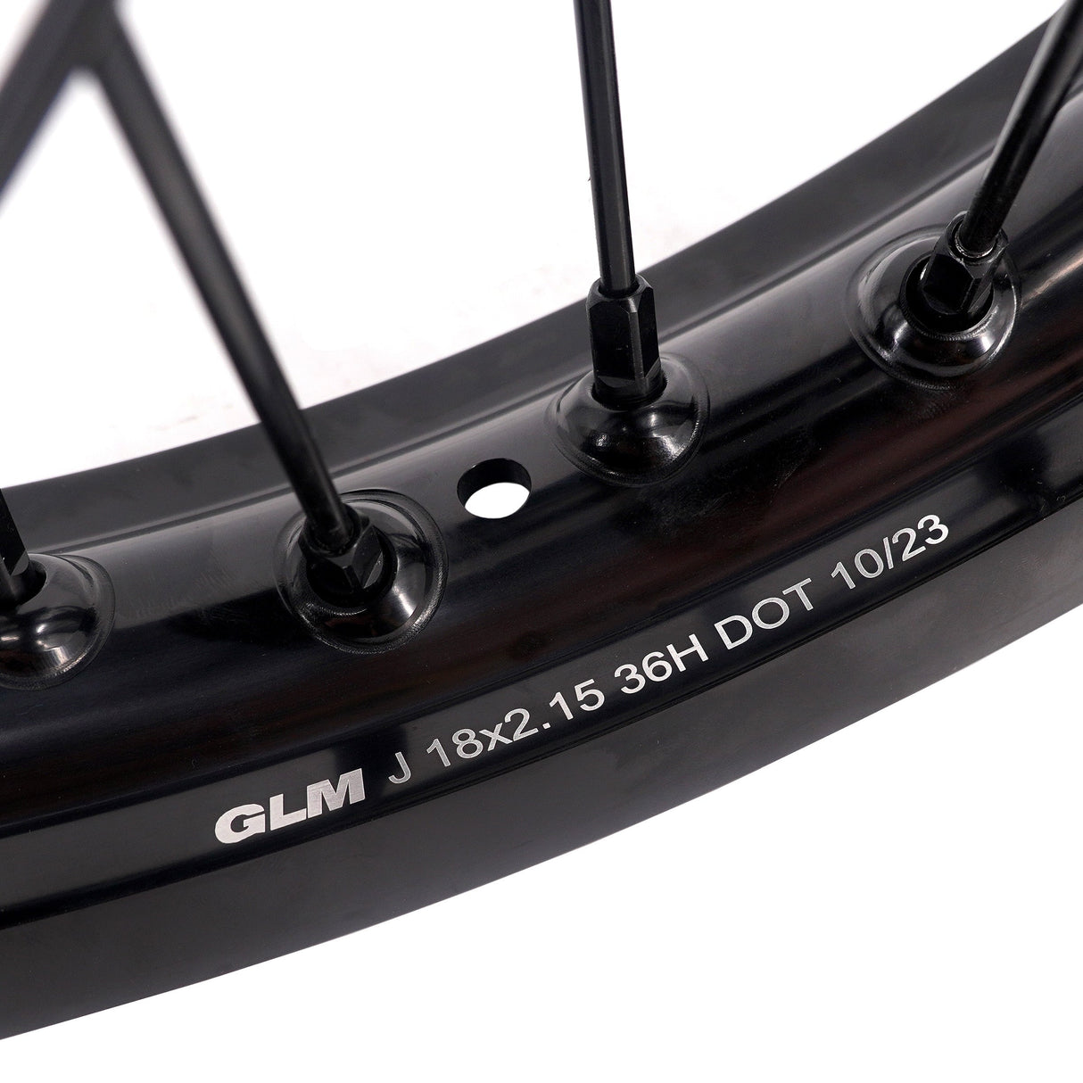 KKE Enduro 1.6*21" & 2.15*18" CNC Hub Electric Dirtbike Alloy Wheels Rims Fit STARK VARG All Black