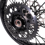 KKE Enduro 1.6*21" & 2.15*18" CNC Hub Electric Dirtbike Alloy Wheels Rims Fit STARK VARG All Black