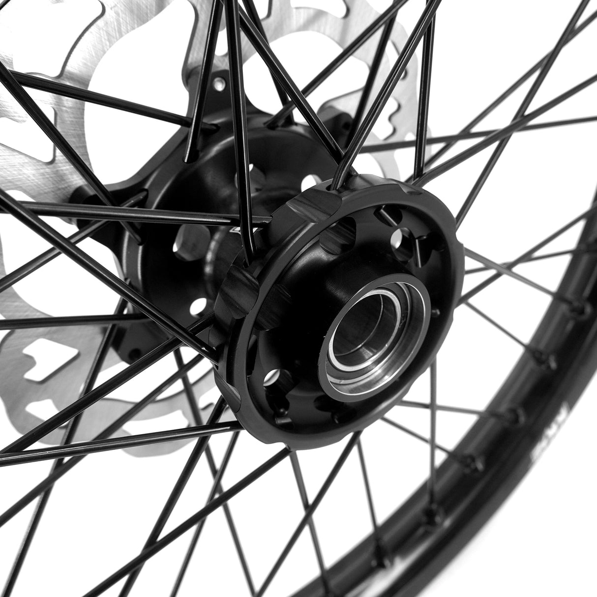 KKE Enduro 1.6*21" & 2.15*18" CNC Hub Electric Dirtbike Alloy Wheels Rims Fit STARK VARG All Black