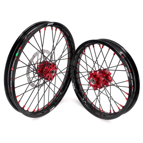 US Stock KKE 1.6*19" & 1.85*16" New Style E-bike Wheels Rim For SurRon Light Bee-X 2019-2025 Red Nipples