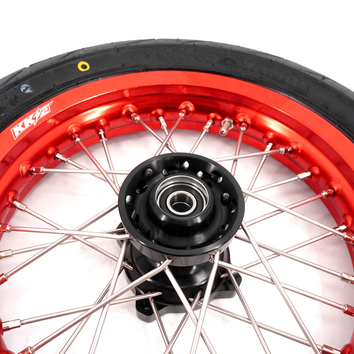 Pre-order KKE 1.85*12’‘ & 2.15*12’‘ E-Bike Mini Wheels Kit with Tires Fit For Rawrr Mantis X 2024-2025 Red Rims
