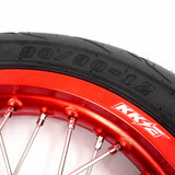 Pre-order KKE 1.85*12’‘ & 2.15*12’‘ E-Bike Mini Wheels Kit with Tires Fit For Rawrr Mantis X 2024-2025 Red Rims
