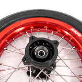 Pre-order KKE 1.85*12’‘ & 2.15*12’‘ E-Bike Mini Wheels Kit with Tires Fit For Rawrr Mantis X 2024-2025 Red Rims