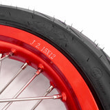Pre-order KKE 1.85*12’‘ & 2.15*12’‘ E-Bike Mini Wheels Kit with Tires Fit For Rawrr Mantis X 2024-2025 Red Rims