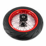 Pre-order KKE 1.85*12’‘ & 2.15*12’‘ E-Bike Mini Wheels Kit with Tires Fit For Rawrr Mantis X 2024-2025 Red Rims