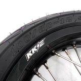 Pre-order KKE 1.85*12’‘ & 2.15*12’‘ E-Bike Mini Wheels Kit with Tires Fit For Rawrr Mantis X 2024-2025 Black