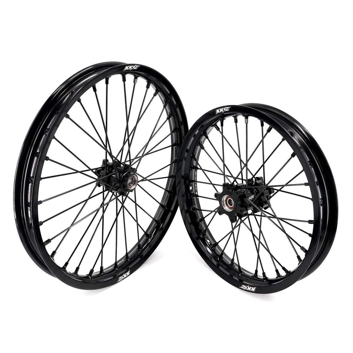 US Stock KKE 1.6*19" & 1.85*16" E-Moto Wheels Rims Fit E-Ride PRO-SS 3.0/ E-Ride PRO SR Black