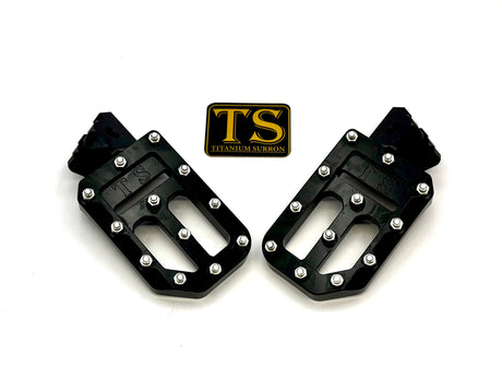 TS Custom Foot Pegs w/ Titanium Grips for Talaria and Altis