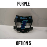 Bedazzled MotoCutz Front Vented Number Plate