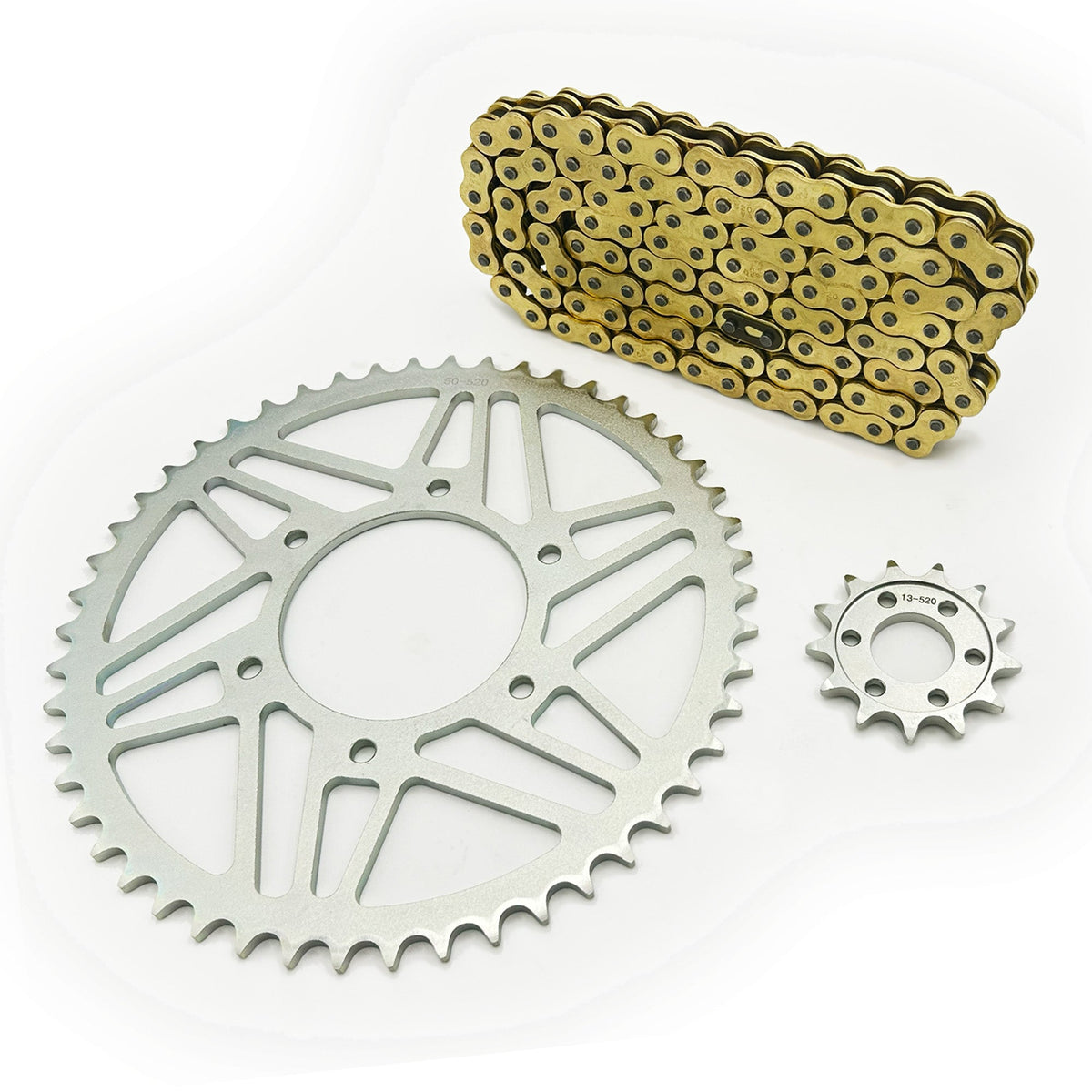Chain and Sprocket Set | 520 | Steel | Surron Ultra Bee
