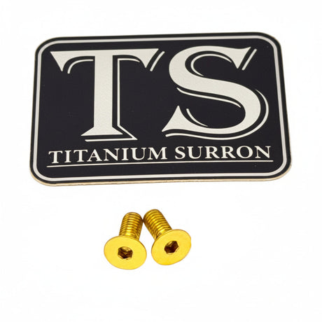 Titanium Surron Ultra Bee Brake Reservoir Cap Bolts