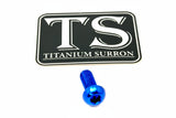 Titanium Surron Ultra Bee Wheel Speed Sensor Bolt