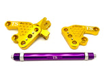 Custom CNC Aluminum Footpeg Bracket Assembly Talaria MX3, MX4