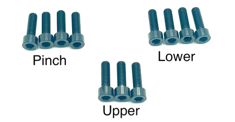 Titanium EXT Ferro Fork 11/17 Piece Bolt Kits