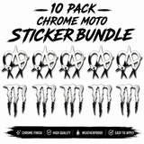 Moto-Sticker Bundle (CHROME)