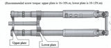Titanium FastAce Fork Bolt Kits ALX13RC (2.0), AHX12RV (Gravitee), ALX32RC