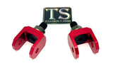 Footpeg Bracket Connectors in Solid Color for E-moto