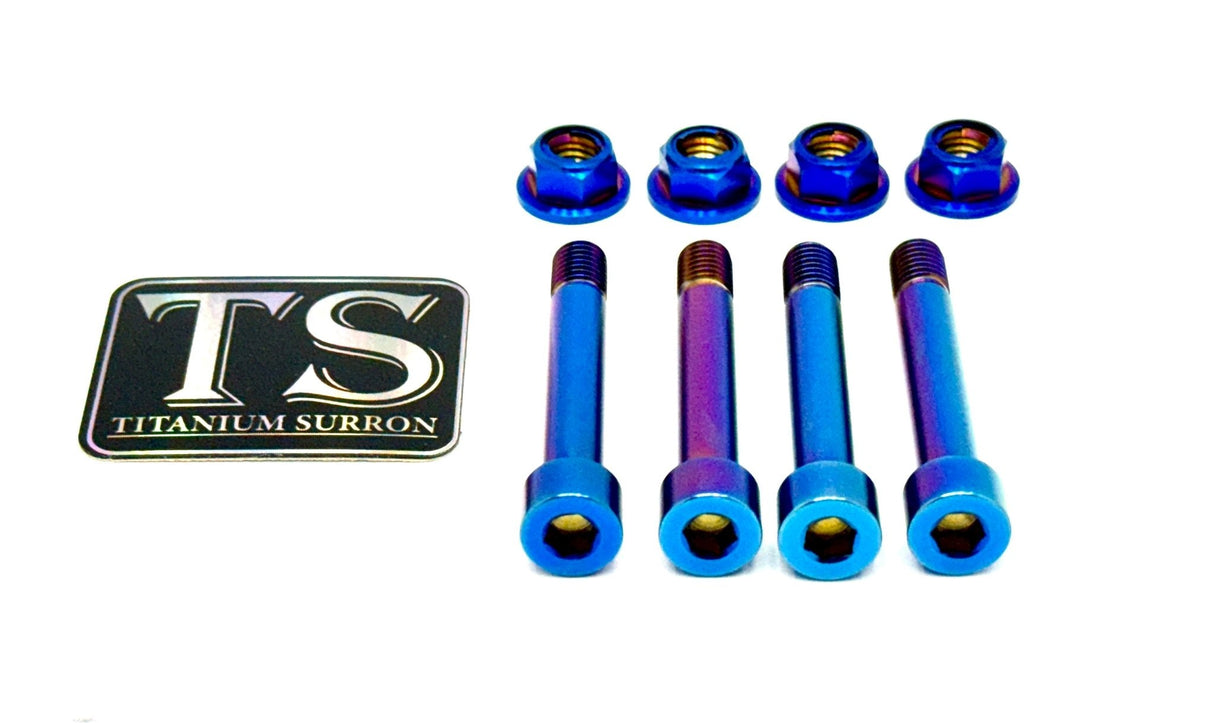 Titanium Rear Suspension/ Linkage  Bolt Kit for E-Ride Pro