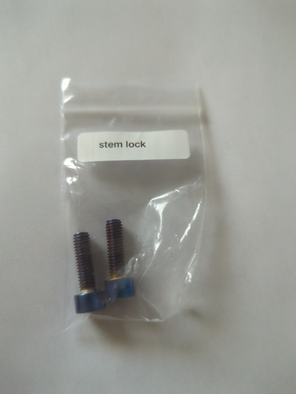 Titanium Stem Lock Bolts (2)
